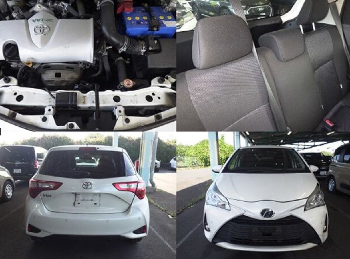 Toyota Vitz F Safety 2019 Pearl